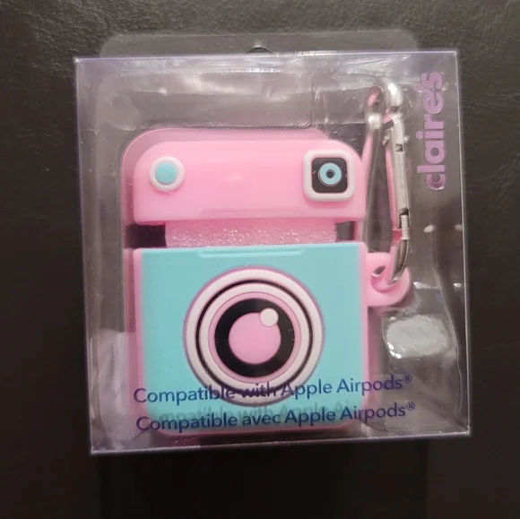 Pink Airpod Cases Claires Claire's Headphones Airpods Holder Robot